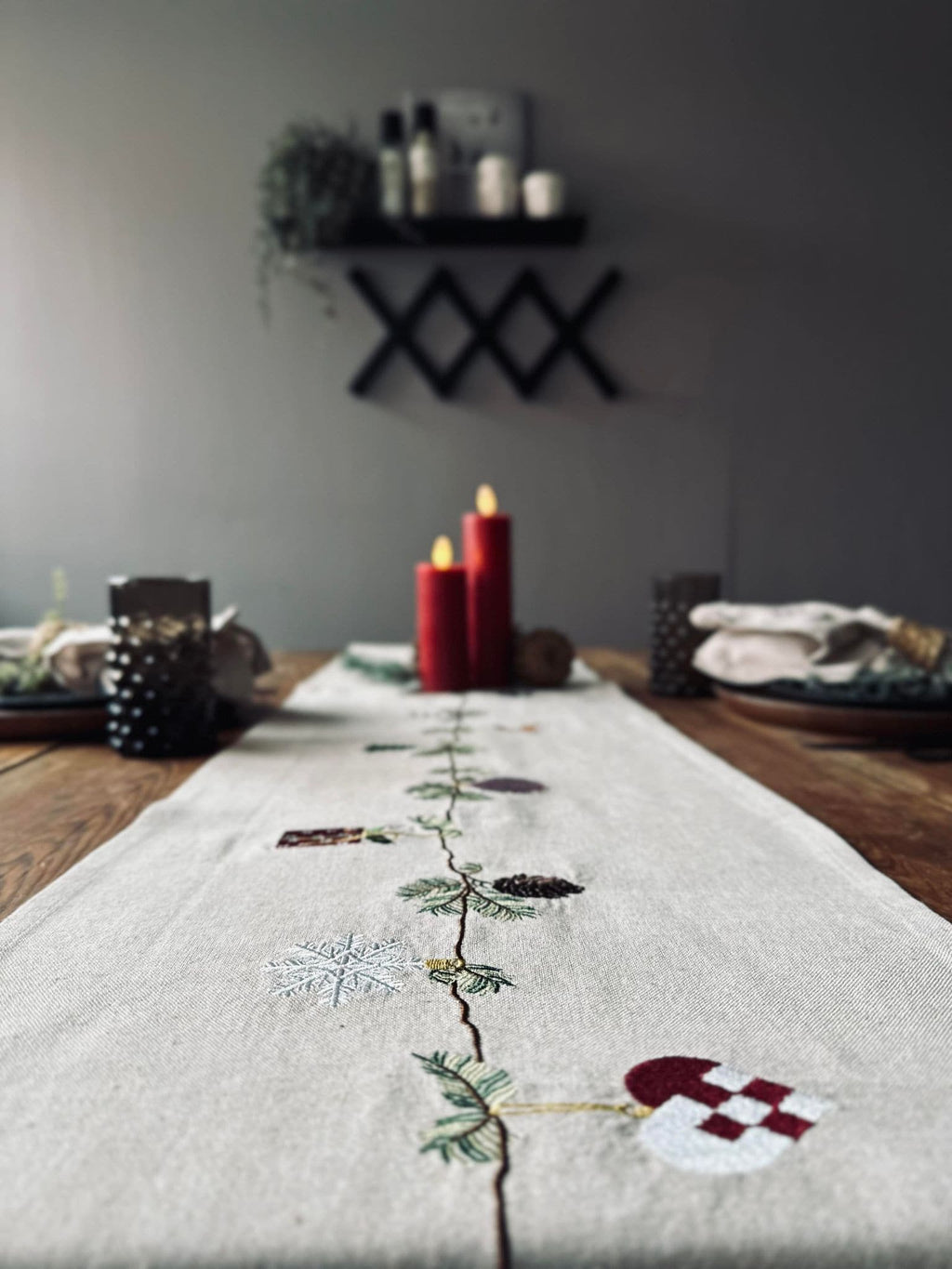 Jul Nostalgia Bordslöpare | 30x180cm