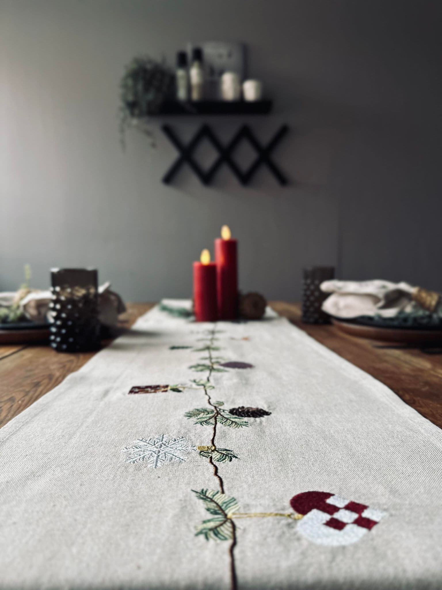 Jul Nostalgia Bordslöpare | 30x180cm