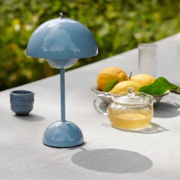 Glowlampa | Modern Svamp Bordslampa Med Färgglatt Ljus