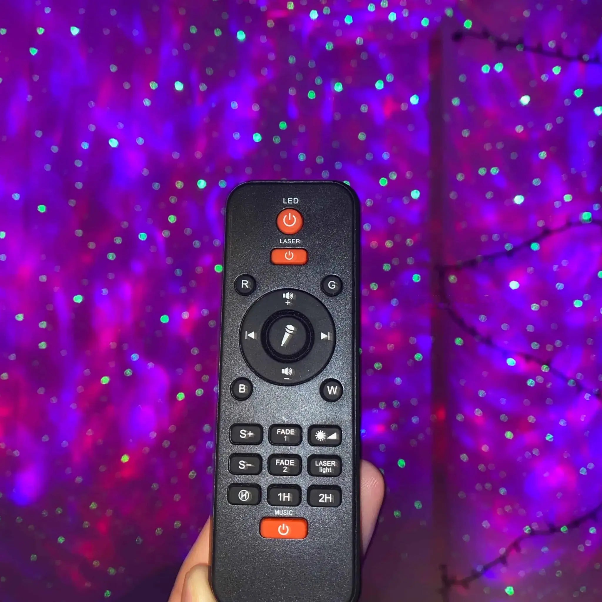 Starsky | Galaxie Projektor 2.0 med WiFi – Magisk stjärnhimmel-belysning för sovrum & vardagsrum