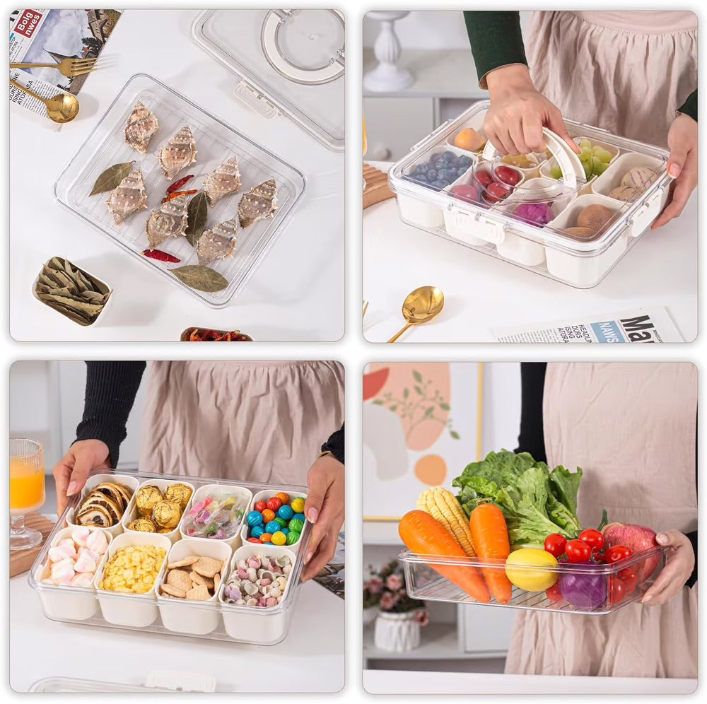 PicnicBox | Elegant Snacksbehållare För Alla Tillfällen – Praktisk & Stilren