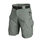 Herr Cargo-Shorts | Elastisk Konstruktion & Flera Dragkedjefickor | Snabbtorkande Shorts för Vandring, Camping & Utomhusbruk | Olsson