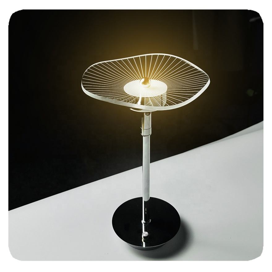 USB LED Bordslampa – Dimbart Ljus Med Touchkontroll För Inomhusbruk