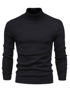 Stickad Pullover i Ull och Viskos – Långärmad Tröja För Vardag