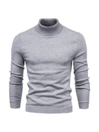 Stickad Pullover i Ull och Viskos – Långärmad Tröja För Vardag