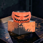 Elektrisk Godisskål i Plast | Batteridriven Halloweenkonstruktion | För Godisförvaring, Dekoration och Skämt | Olsson