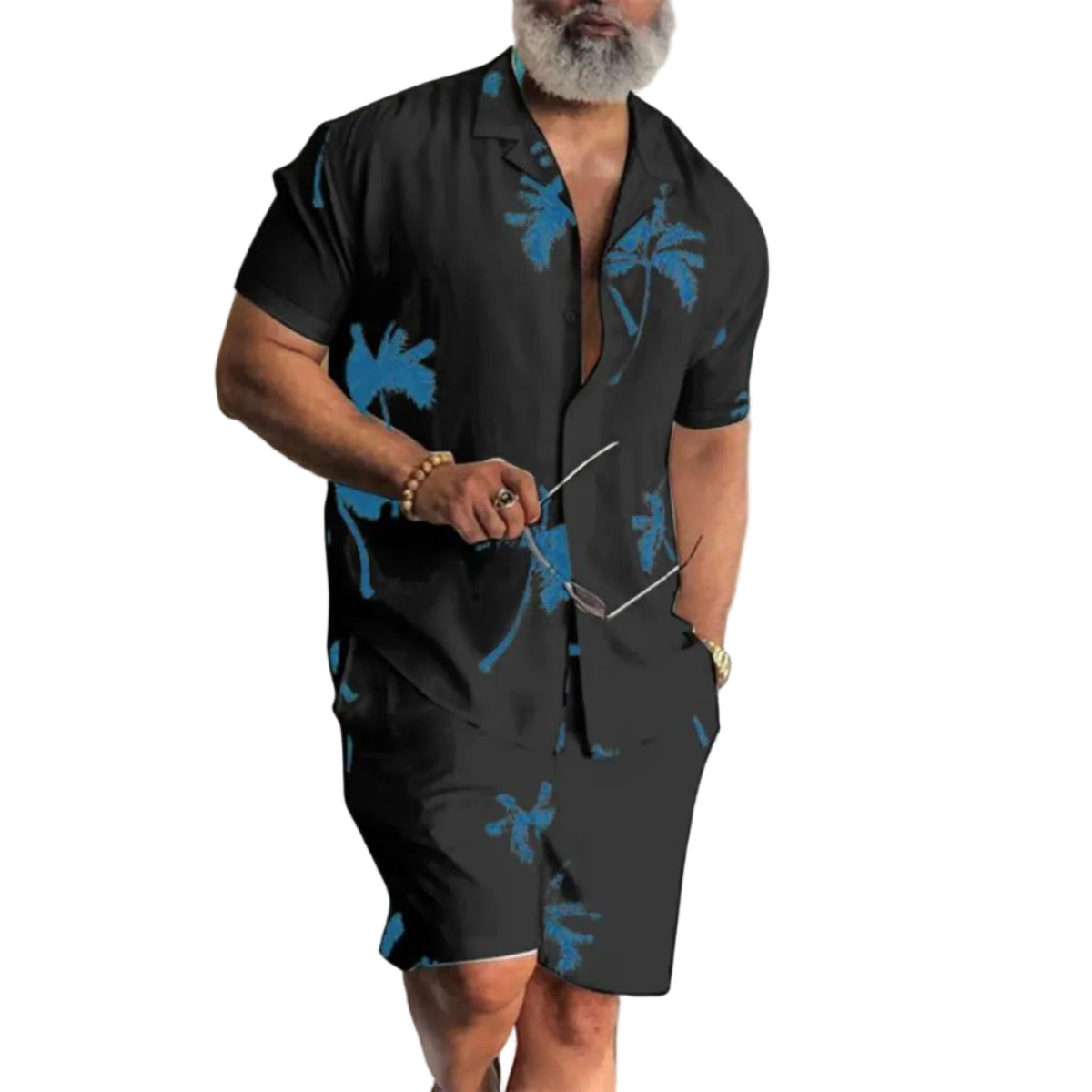 Tryckt Casual T-shirt – T-shirt Med 3D-Mönster För Vardag