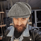 Rutig Newsboy Keps – Klassisk Unisex Mössa 56–58 cm