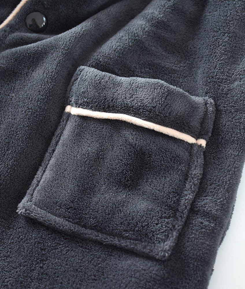 Pyjamaset För Kvinnor | Varma & Mjuka Nattkläder Med Knäppning – Perfekt För Vintern